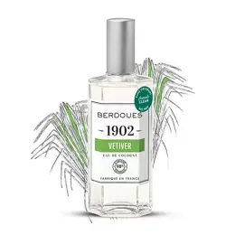 Berdoues 1902 Eau de Cologne Vetiver 98% Naturel 125ml