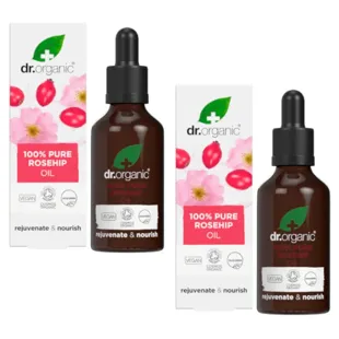 Dr. Organic Rosehip Oil 100% Pure 2x50 ml