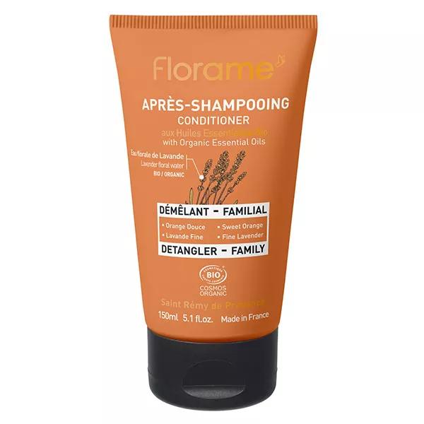Florame Cheveux Famille Après-Shampooing Démêlant Bio 150ml
