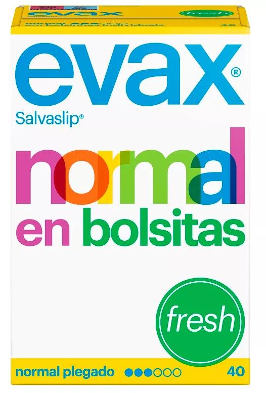 Evax Normal Fresh Inlegkruisjes in Zakjes 40 stuks