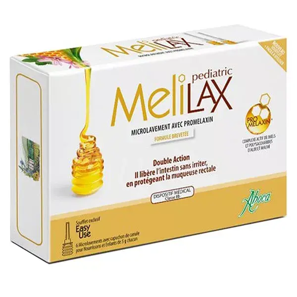Aboca Melilax Pediatric 6 microlavements 5g