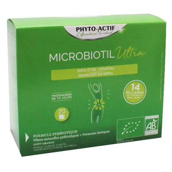Phytoactif Microbiotil Ultra Bio 20 sachets