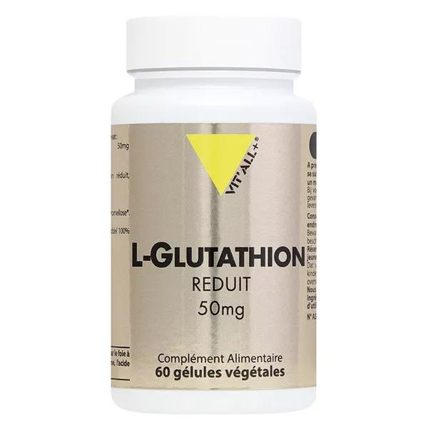 Vit'all+ L- Glutathion Réduit 50mg 60 gélules végétales