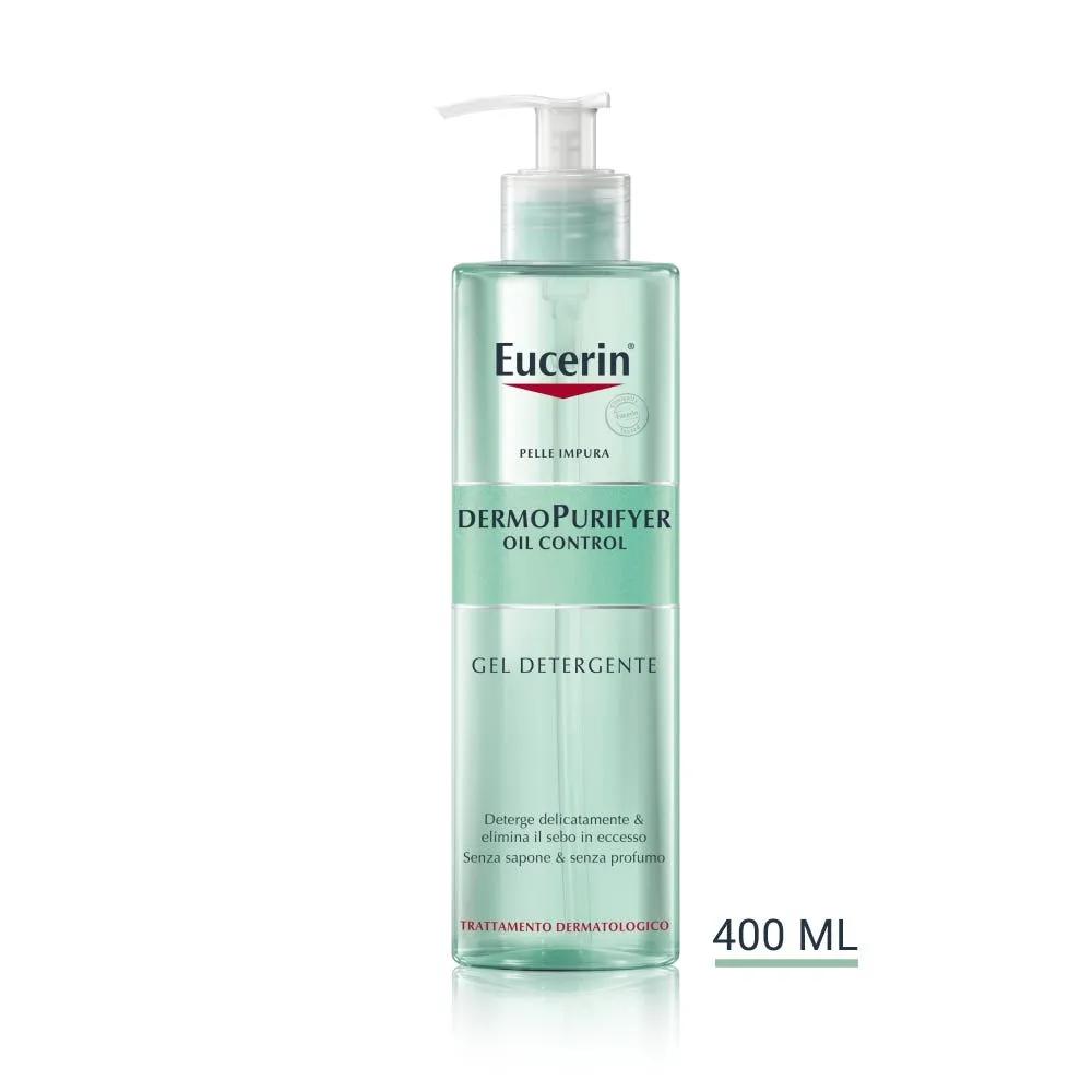 Eucerin DermoPurifyer Oil Control Gel Detergente Viso 400 ml