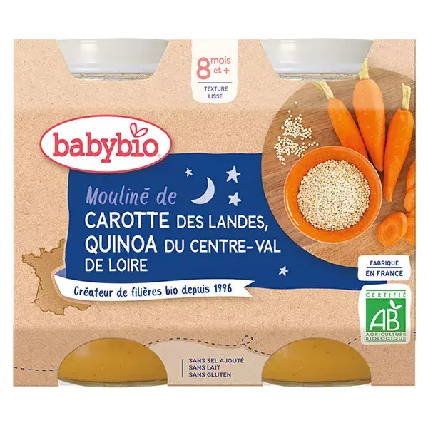 Babybio Repas Soir Pack 1 Semaine Bio