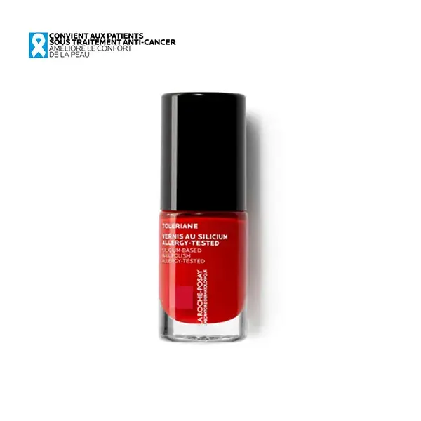 La Roche Posay Tolériane Vernis à Ongles Silicium N°24 Rouge Parfait 6ml