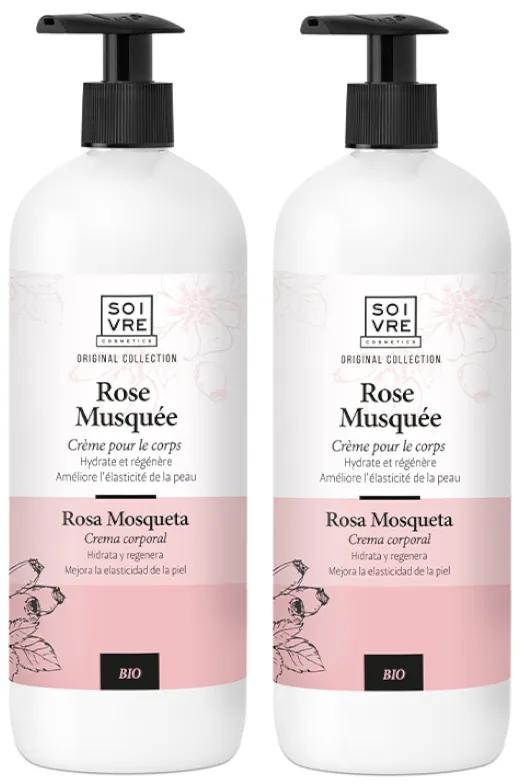 Imagen de Soivre Crema Corporal de Rosa de Mosqueta Bio 2x750 ml