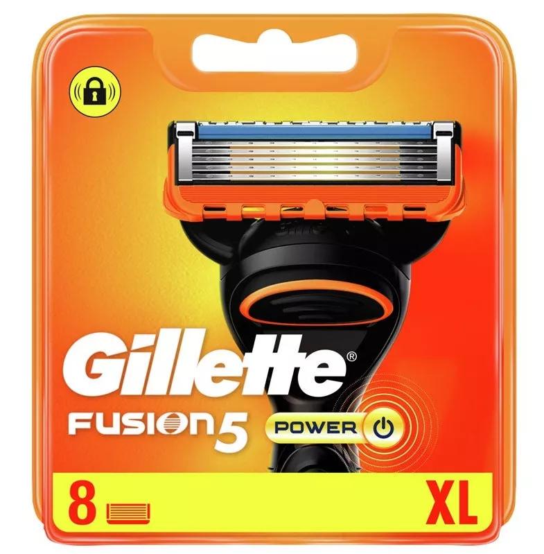 Gillette Fusion5 Recambios Power 8 Uds
