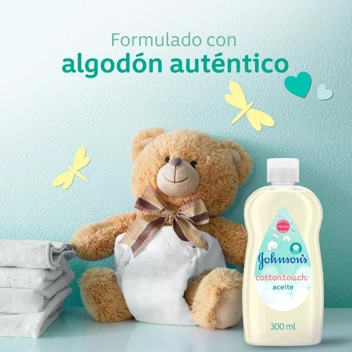 Johnson&Johnson Johnson'S Baby Óleo Cotton Touch 300ml - Atida