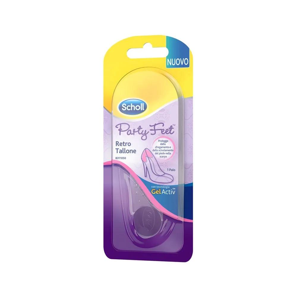 Scholl Party Feet Retro Tallone Solette in Gel