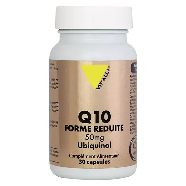 Vit'all+ Q10 REDUIT (Ubiquinol) 50mg 30 capsules