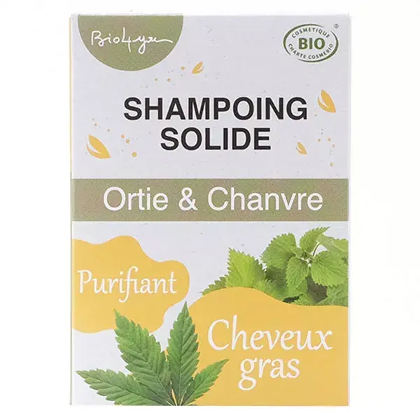 Bio4you Organic Solid Shampoo for Oily Hair 85g