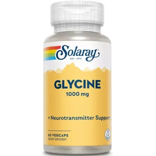 Solaray Glycine 1000 mg 60 Vegetable Capsules