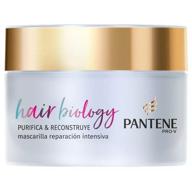 Pantene Mascarilla Purifica y Reconstruye Hair Biology 160 ml