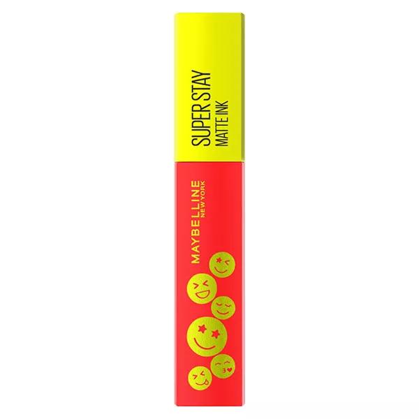 Barra de labios Maybelline New-York Superstay Matte Ink Moodmakers N°445 Energizer 5ml