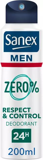 Sanex Zero% Men Desodorante Respect & Control Spray 200 ml