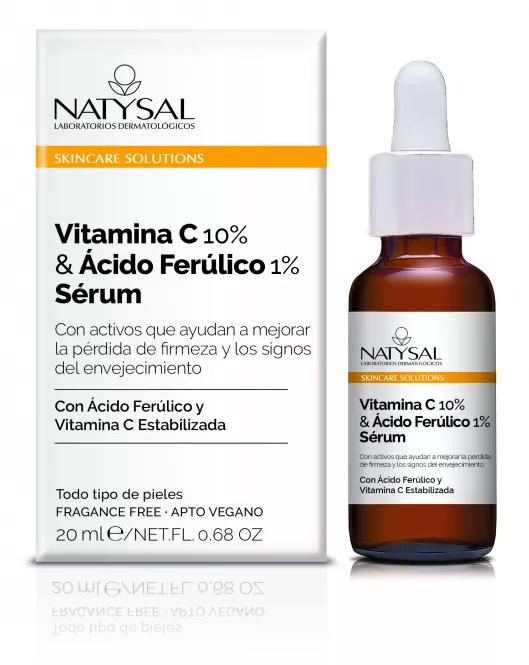 Natysal Siero Vitamina C 10% e Acido Ferulico 1% 20 ml