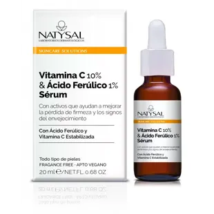 Natysal Serum Vitamin C 10% and Ferulic Acid 1% 20 ml