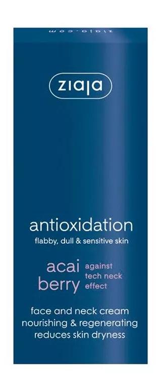 Regenererende en voedende gezichts- en halscrème Acai Ziaja 50ml