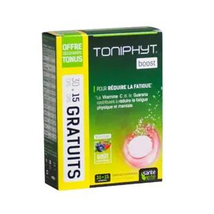 Santé Verte Toniphyt Boost Gusto Frutti Rossi  30 + 15 Gratis compresse