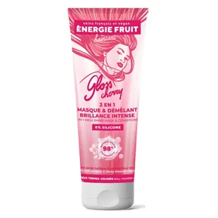 Energie Fruit Gloss ciliegia - Maschera 2 in 1 - Senza siliconi - Brillantezza intensa - 200 ml