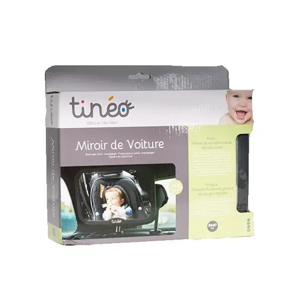 Tinéo Miroir de Voiture 360° 24x17cm