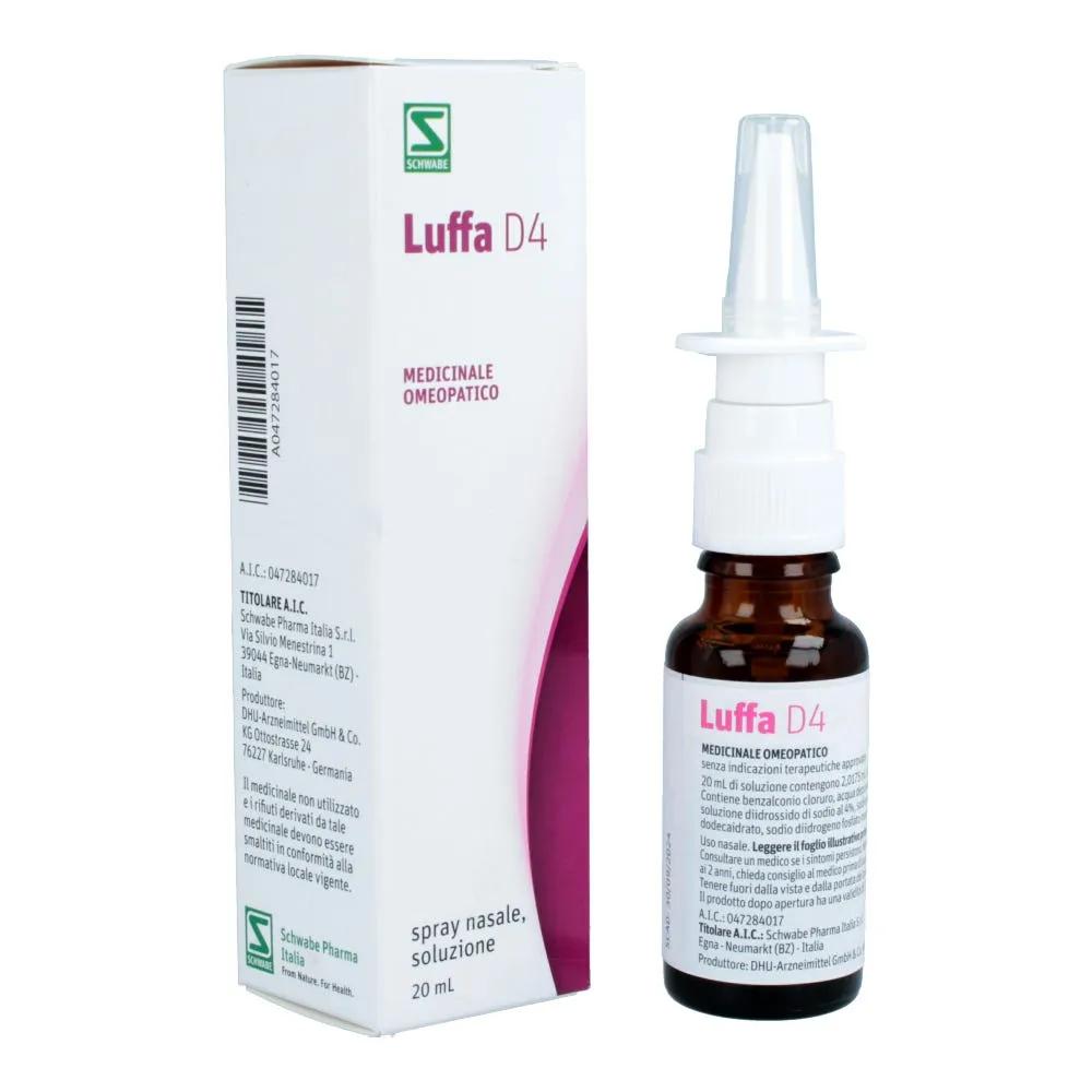 Schwabe Luffa D4 Spray Nasale 1 Flaconcino 20 ml