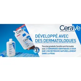 CeraVe Soin Corps Lait Hydratant Eco Recharge Visage et Corps Peaux Sèches à Très Sèches 473ml