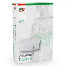 Velpeau Thorax Classic Ceinture Thoracique Anatomique 16cm Taille 2 Blanc