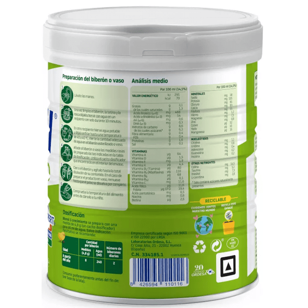 Blemil Plus 3 Groeimelk 800 gr SPECIALE PRIJS