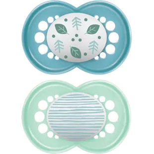 Mam Original Silicone Pacifier +16m Blue 2 units