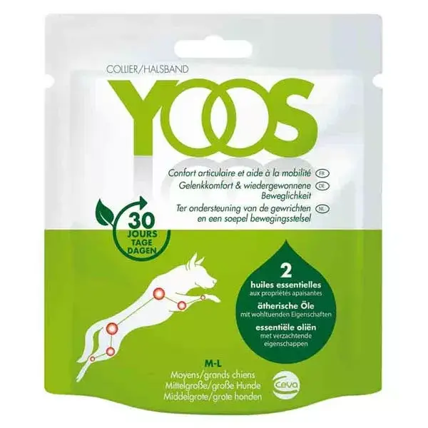 Yoos Joint Comfort and Mobility Collar (70cm) size m/l dog >10kg