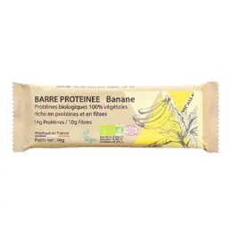 Vit'all+ Barre Protéinée Végétale Banane Bio 50g