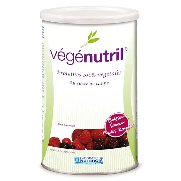 Nutergia Vegenutril drink red 300g fruit