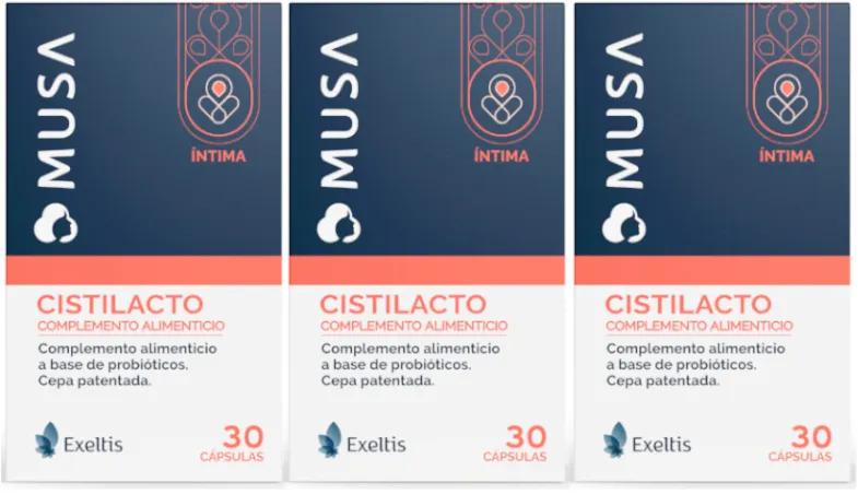 Musa Cystilact Santé Urinaire 3x30 Gélules