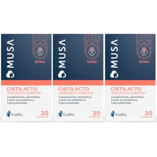Musa Cystilact Saúde Urinária 3x30 Cápsulas