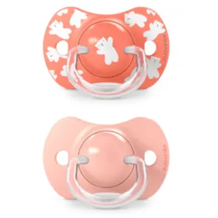 Suavinex Wild&amp;Free SX Pro Silicone Physiological Teat Pacifier Pink +18m 2 pcs