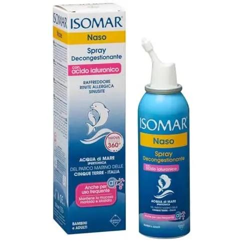 Isomar Naso Spray Decongestionante Con Acido Ialuronico 100 ml