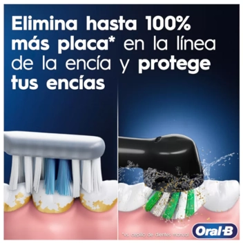 Oral-B Cepillo Eléctrico Pro Duplo 1 Negro + Azul - Atida