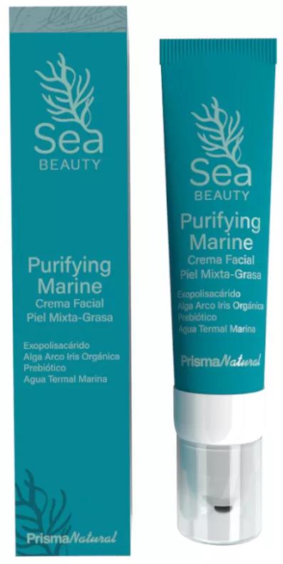 Prisma Natural Sea Beauty Émulsion Marine Purifiante pour le Visage Peaux Mixtes 50 ml