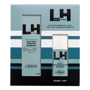 Lierac Lierac Homme Cofanetto Fluido Anti-Età + Deodorante in omaggio