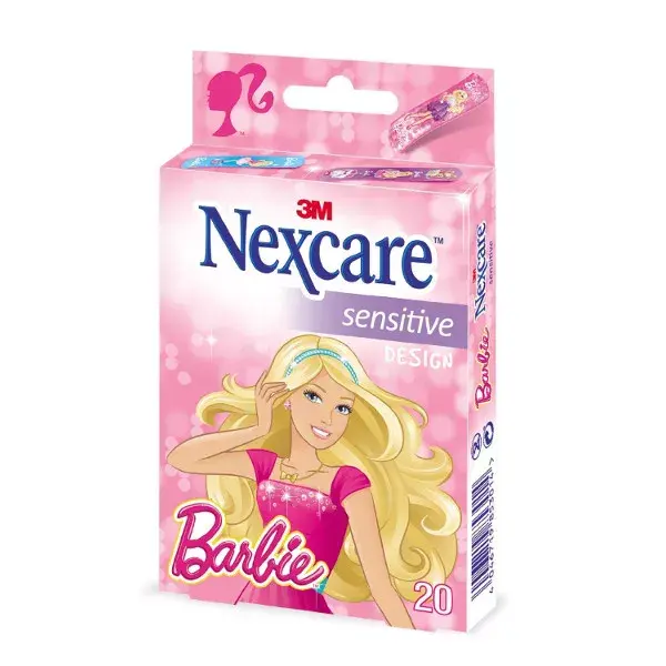 Nexcare suave Barbie 20 vendas