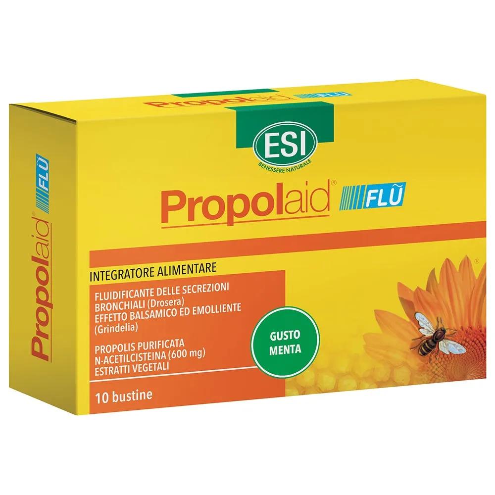 ESI Propolaid Flu Azione Lenitiva Bronchi 10 Bustine