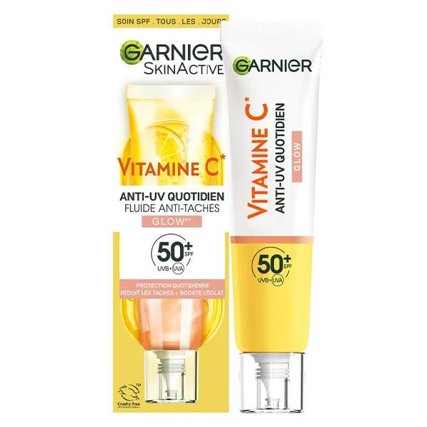 Garnier Vitamina C Anti-UV Brillo Diario SPF 50 - 40ml