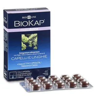 Biokap Trattamento Anti-Caduta per Donna 60 capsule