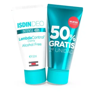 Isdin Lambda Control Desodorante Crema 2x50 ml
