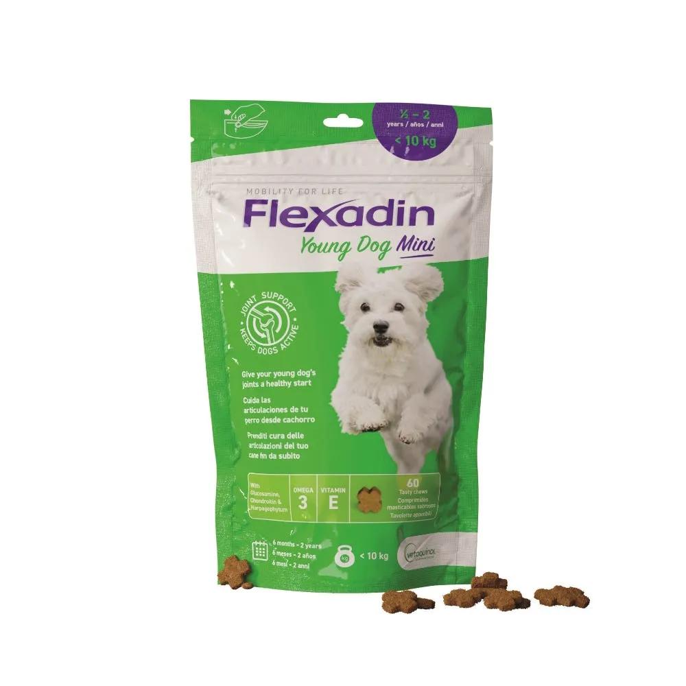 Flexadin Young Dog Mini Mangime Complementare Per Cani 60 Tavolette