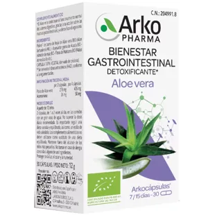 Arkopharma Arkocápsulas Aloe Vera Bio 30 Cápsulas