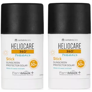 Heliocare 360 Stick Pediátrico FPS50+ 2x25 gr