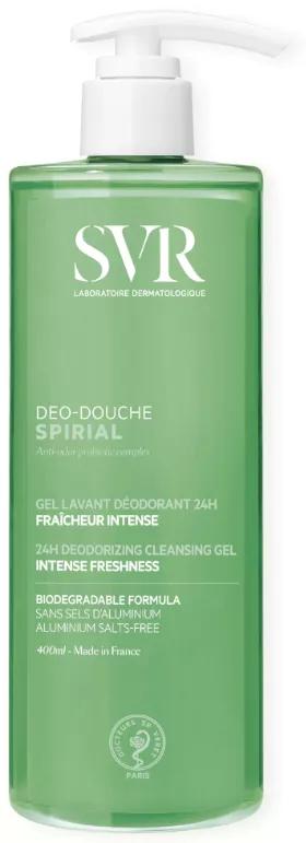 SVR Spirial Déo-Douche Deodorant Gel 400 ml